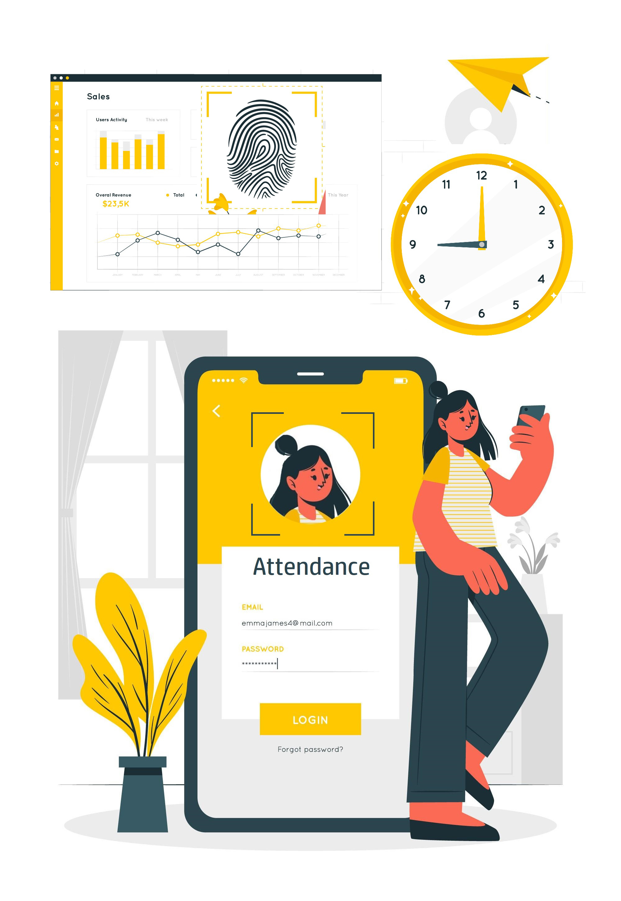 Time & Attendance Dashboard