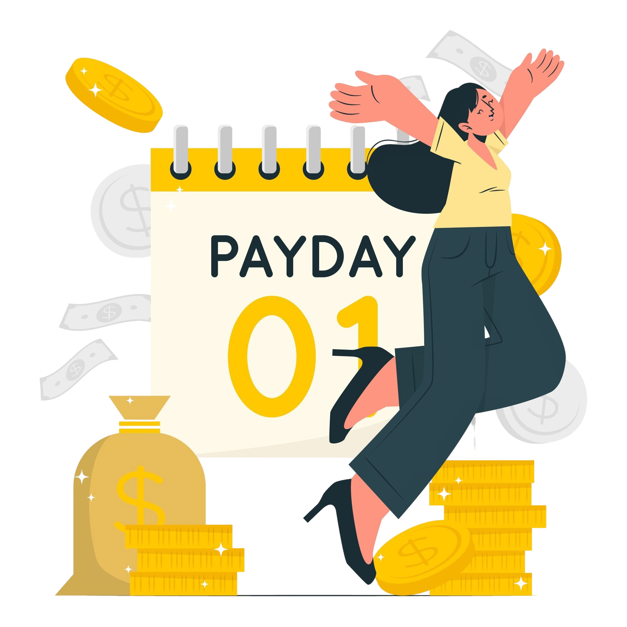 Payroll Software Illustration